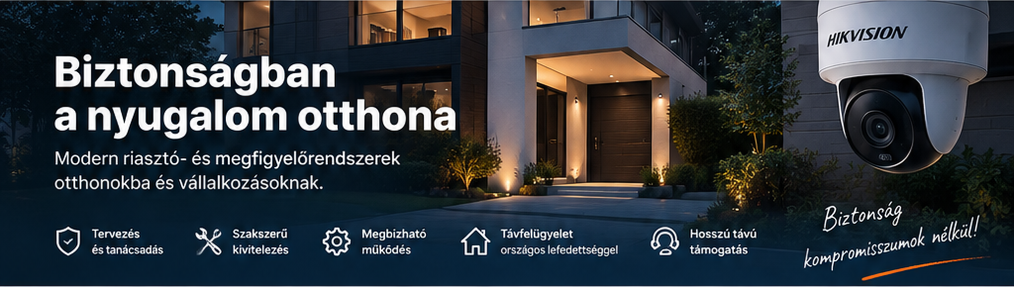 Biztonságban a nyugalom otthona – Szanyi Elektronik biztonságtechnika