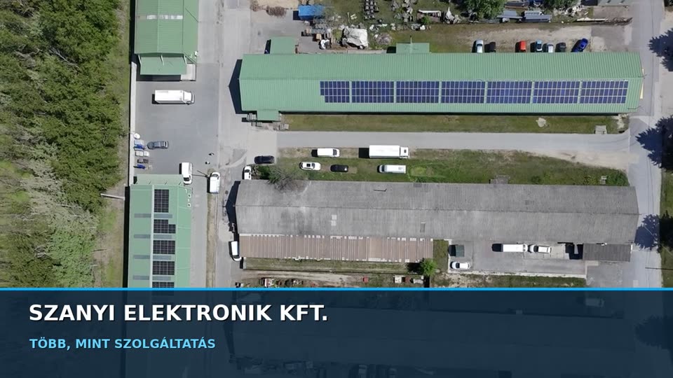 Szanyi Elektronik bemutatkozó videó előnézete